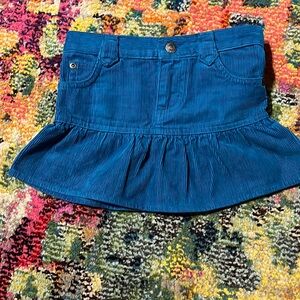 Ralph Lauren blue corduroy skirt size 4t